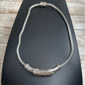 Vintage Micheal Morrison MX Silver Necklace